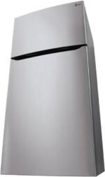 LG 20 cu. ft. 30 Inch Wide Top Freezer Refrigerator - Stainless Steel - Image 5