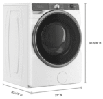 Whirlpool WFW6720RW 5.0 cu. ft. Smart Front Load Washer in White - Image 2