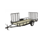 Carry-On Trailer 6-ft x 12-ft Treated Lumber Utility Trailer with Ramp Gate - Image 2