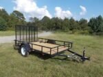 6×10 Single Axle Utility Trailer – Wood Floor & LED Lights - Image 2