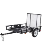 Carry-On Trailer 4′ x 7′ Mesh Floor Utility Trailer with CURT 2-5/16″ A-Frame Coupler