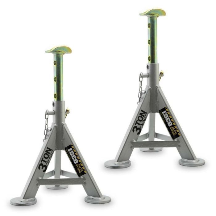 1-81.jpg ESCO 3 Ton Performance Axle Top Post Jack Stands - Image 1