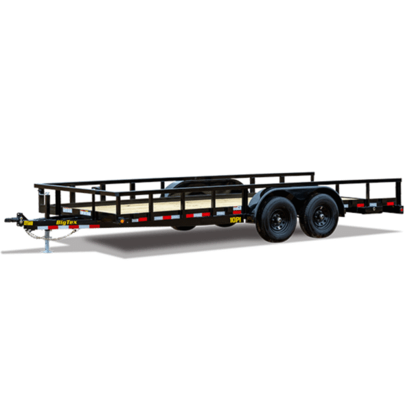 10PI-600x600-1.png Big Tex Pro Series Tandem Axle Pipe Top Utility Trailer | 10PI - Image 1