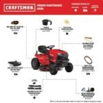 Craftsman T100 36-in 11.5-hp Riding Lawn Mower - Image 8