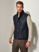 Hayes Quilted Sheepskin Vest - Image 2