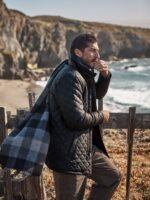 Christian Quilted Leather Coat - Image 2