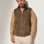 Cole Reversible Suede Leather Vest