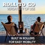 Even Embers Pellet-Fueled Patio Heater, 100 sq. ft., 70,000 BTU - Image 6