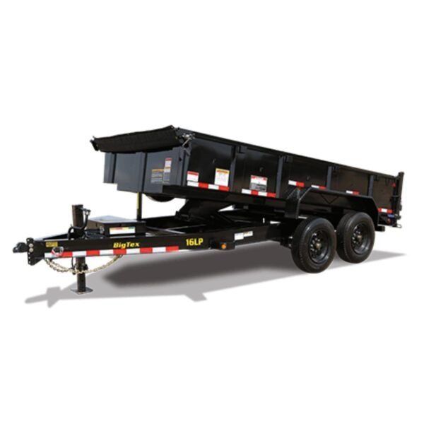 16LP_1-600x600-1.jpg Big Tex Heavy Duty Ultra Low Profile Dump Trailer | 16LP - Image 1