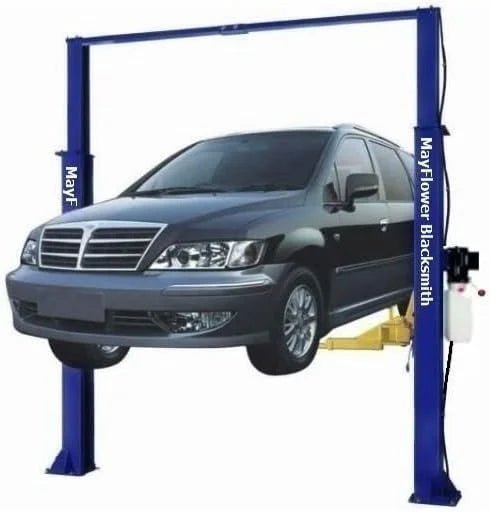 2-1-10.jpg Mayflower Blacksmith Heavy Duty Clear Floor Two Post Lift Car lift CF 9000 lbs - Image 1