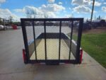 5' X 10' Utility Trailer Straight Deck 18" Sides Tall Gate - Image 7
