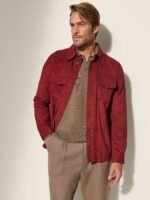 Noah Suede Leather Shirt Jacket - Image 9