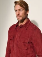 Noah Suede Leather Shirt Jacket - Image 8