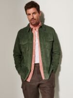 Noah Suede Leather Shirt Jacket - Image 11