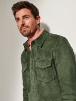 Noah Suede Leather Shirt Jacket - Image 12