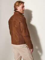 Lawrence Reversible Suede Leather Jacket - Image 3