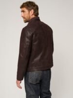 Lawrence Reversible Suede Leather Jacket - Image 15