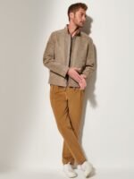 Lawrence Reversible Suede Leather Jacket - Image 6