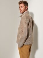 Lawrence Reversible Suede Leather Jacket - Image 9
