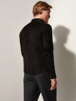 Max Reversible Suede Leather Shirt Jacket - Image 3