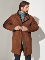 McKinley Cappuccino Sheepskin Coat - Image 4