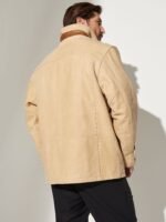 Jack Frost Palomino Edition Leather Coat with Shearling Lining - Image 5