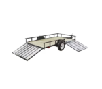 Carry-On Trailer 6-ft x 12-ft Treated Lumber Utility Trailer with Ramp Gate - Image 3
