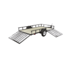 Carry-On Trailer 6-ft x 12-ft Treated Lumber Utility Trailer with Ramp Gate - Image 3