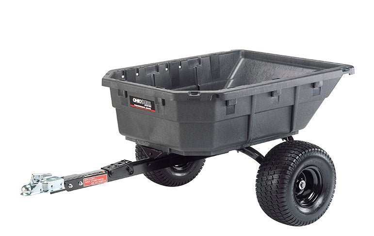 4048PSATV.jpg Ohio Steel ATV CARTS 12.5 cu. ft. Poly ATV Cart, 1250 lb. capacity w/ swivel dump #4048PS-ATV - Image 1