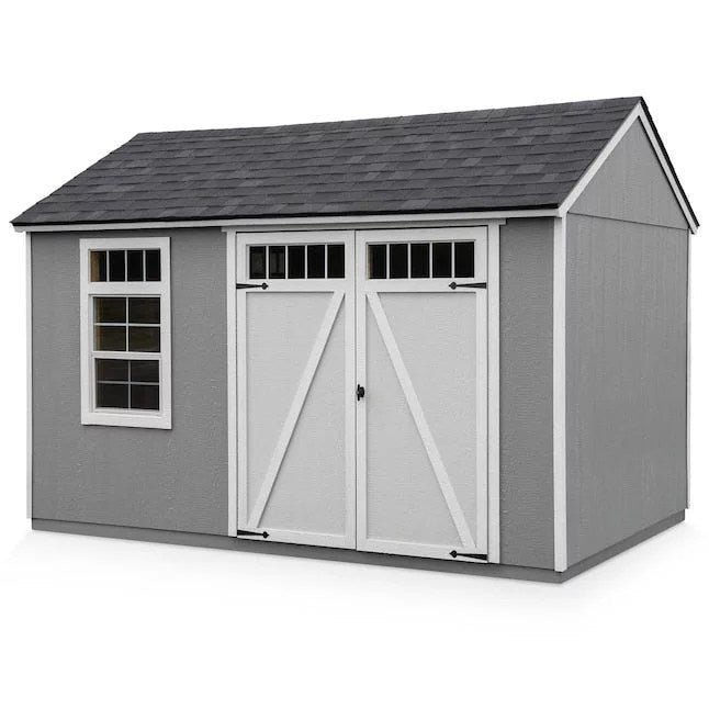 45446164-1-1_a5979af4-a79f-46b6-bdb8-c1694feadb58.jpg Heartland 12-ft x 8-ft Coronado Gable Engineered Storage Shed (Floor Included) - Image 1