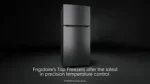 Frigidaire – 13.9 Cu. Ft. Top-Freezer Refrigerator – Brushed Steel - Image 5