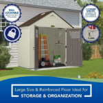 Suncast BMS8400D “4 x 8” Tremont Storage Shed - Image 4