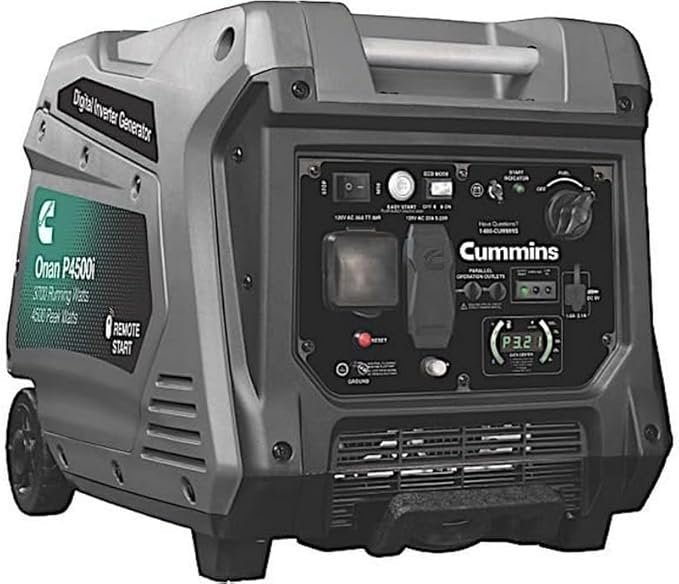 51R2lBZtc2L._AC_SX679-1.jpg Cummins Onan P4500I Portable Inverter Generator - Image 1