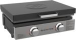 Blackstone 22″ Portable Tabletop Griddle – Dual Burner Flat Top Grill, 24,000 BTU Propane with Stainless Steel Faceplate & Rear Grease System - Image 8