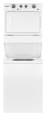 Whirlpool 3.5 Cu. Ft. Stacked Electric Laundry Center with 9 Wash Cycles and AutoDry System, White - Image 6