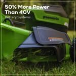 Greenworks 60V 21" Self Propelled Lawn Mower with (1) 8.0 Ah Battery & Rapid Charger 2546402 - Image 11