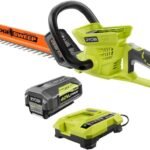 Ryobi 40-Volt Cordless Hedge Trimmer 24" includes Lithium-Ion Battery plus Charger