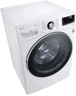 LG – 5.0 Cu. Ft. High-Efficiency Stackable Smart Front Load Washer with Steam and Built-In Intelligence – White - Image 15