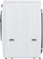 LG – 5.0 Cu. Ft. High-Efficiency Stackable Smart Front Load Washer with Steam and Built-In Intelligence – White - Image 14