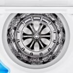 LG – 5.5 Cu. Ft. Smart Top Load Washer with TurboWash3D – White - Image 2