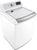 LG – 5.5 Cu. Ft. Smart Top Load Washer with TurboWash3D – White - Image 9