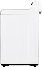 LG – 5.5 Cu. Ft. Smart Top Load Washer with TurboWash3D – White - Image 7