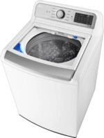 LG – 5.5 Cu. Ft. Smart Top Load Washer with TurboWash3D – White - Image 8