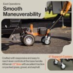 SuperHandy Orange Steel Dolly 5396040 - Image 7