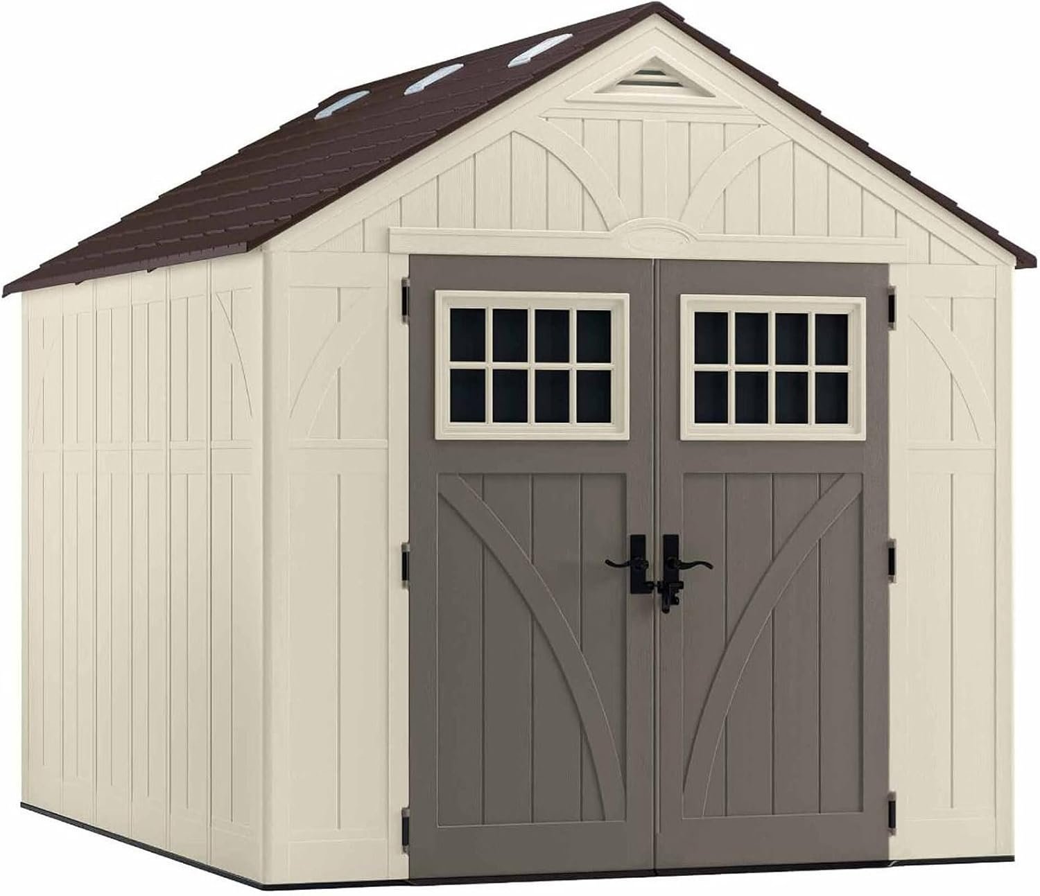 71MU2fGMedL._AC_SL1500.jpg Suncast BMS8100 8′ x 10′ Tremont Storage Shed - Image 1