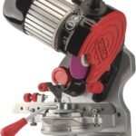 Oregon Professional Compact 120-Volt Bench Grinder, Universal Saw Chain Sharpener, for All Chainsaw Chains (410-120)