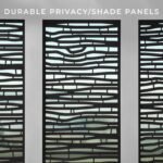 Richmond Modern Metal Steel Pergola with Canopy - Image 7