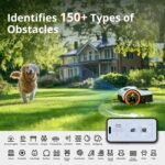 Segway Navimow i105N Robot Lawn Mower, AI Mapping, Perimeter Wire-Free, App Control - Image 11