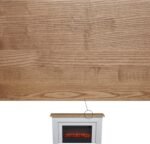 Real Flame Malie 68" Electric Fireplace with Mantel & Remote Control - Image 7