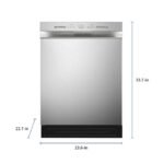 Midea 24 in Built-In Dishwasher with Extended Dry, 52 dBA - Image 3